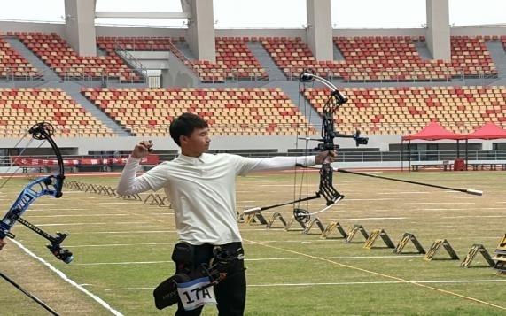 正观新闻记, 郑州市射箭, 枚铜牌的同